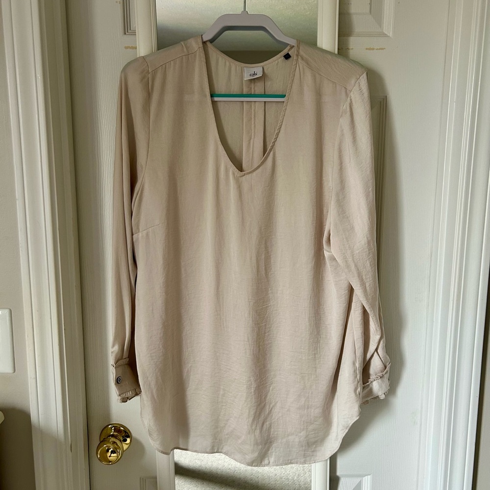 Elegant Cream Blouse